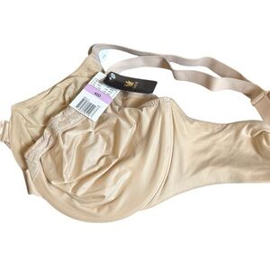 Wacoal Front Close Bra 42D All Day Comfort Super Soft NWT